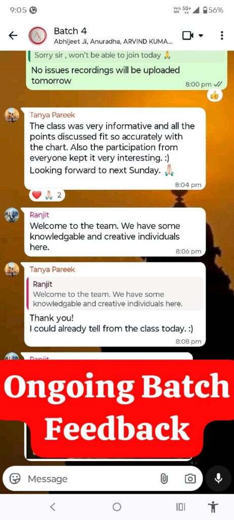 astro samay apoorv pathak classes feedback