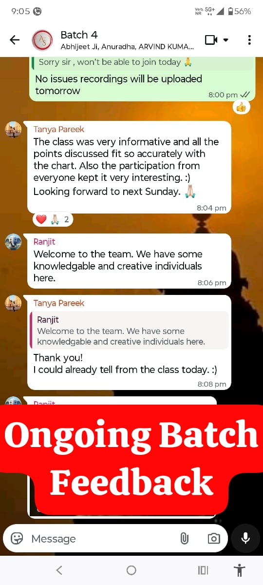astro samay apoorv pathak classes feedback